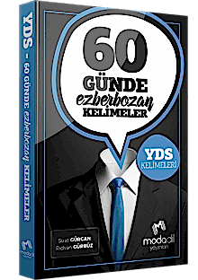 60 GÜNDE EZBERBOZAN YDS KELİMELERİ