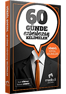 60 GÜNDE EZBERBOZAN YÖKDİL SOSYAL KELİMELERİ
