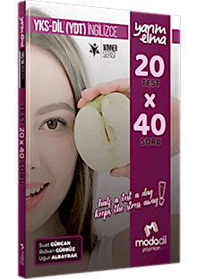 YKS-DİL (YDT) İNGİLİZCE - YARIM ELMA - 20x40 - MİNİ TEST