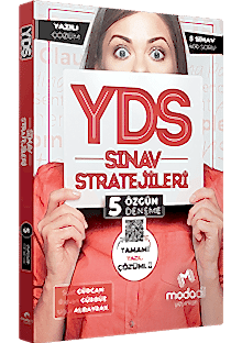 YDS SINAV STRATEJİLERİ - TAMAMI YAZILI ÇÖZÜMLÜ - 5 ÖZGÜN DENEME