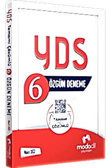 YDS TAMAMI YAZILI ÇÖZÜMLÜ 6 ÖZGÜN DENEME