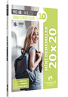 YKS-DİL İNGİLİZCE SINAV STRATEJİLERİ 10 - MİNİ DENEMELER 20X20