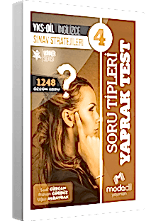 YKS-DİL İNGİLİZCE SINAV STRATEJİLERİ 4 - SORU TİPLERİ YAPRAK TEST