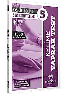 YKS-DİL İNGİLİZCE SINAV STRATEJİLERİ 5 - KELİME YAPRAK TEST