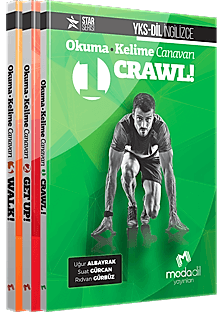 YKS-DİL OKUMA KELİME CANAVARI 1-2-3 (Crawl - Get Up - Walk)