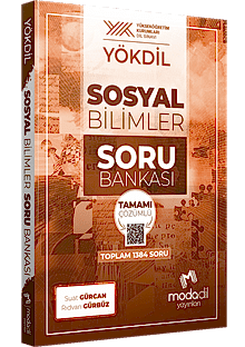 YÖKDİL SOSYAL BİLİMLER TAMAMI ÇÖZÜMLÜ SORU BANKASI